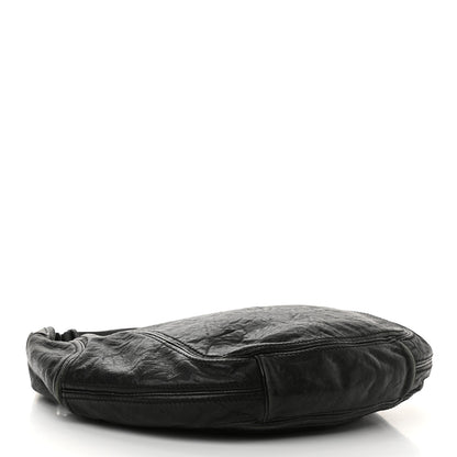 Givenchy Tumbled Sheepskin Hobo Black 4 of 13