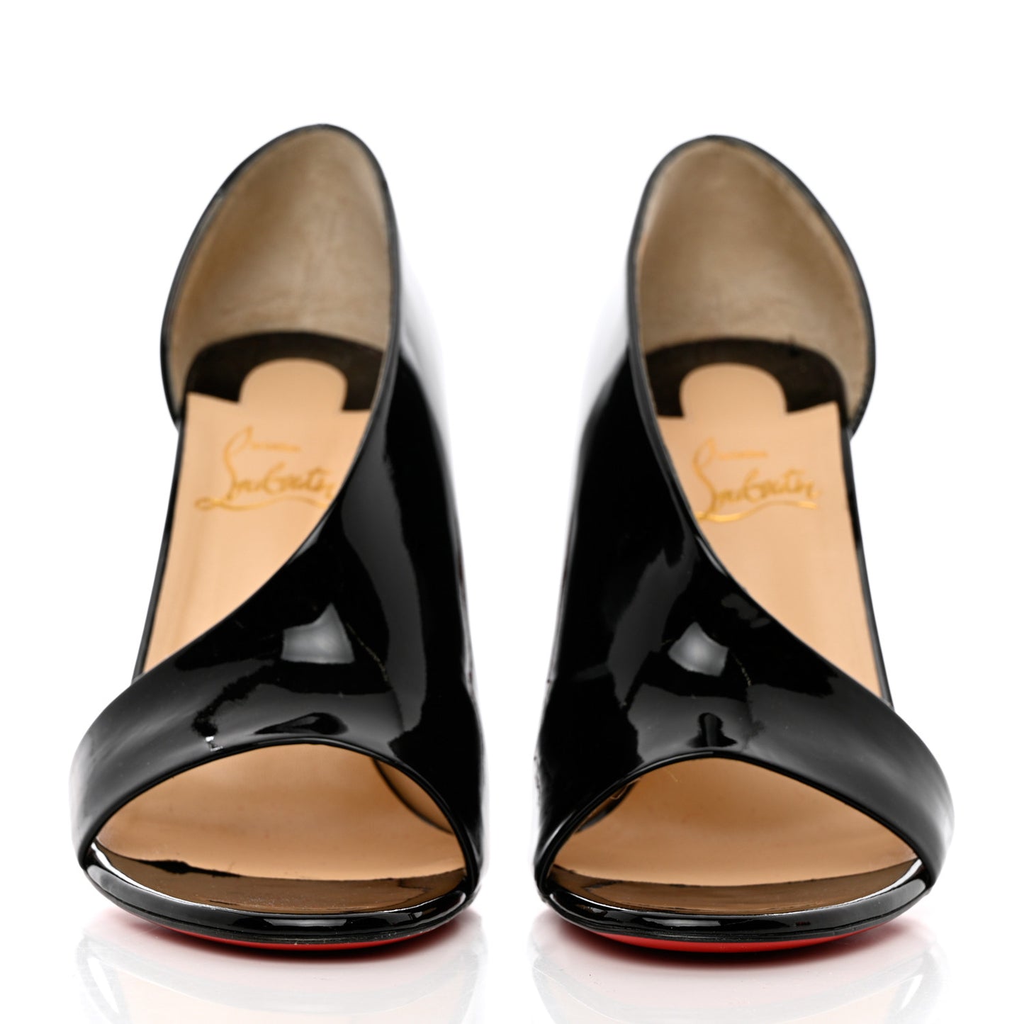 Patent Phoebe Asymmetric 100 Pumps 39 Black