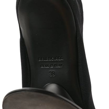 Balenciaga Knit Round Toe Stage 100mm Booties 39 Black 6 of 6