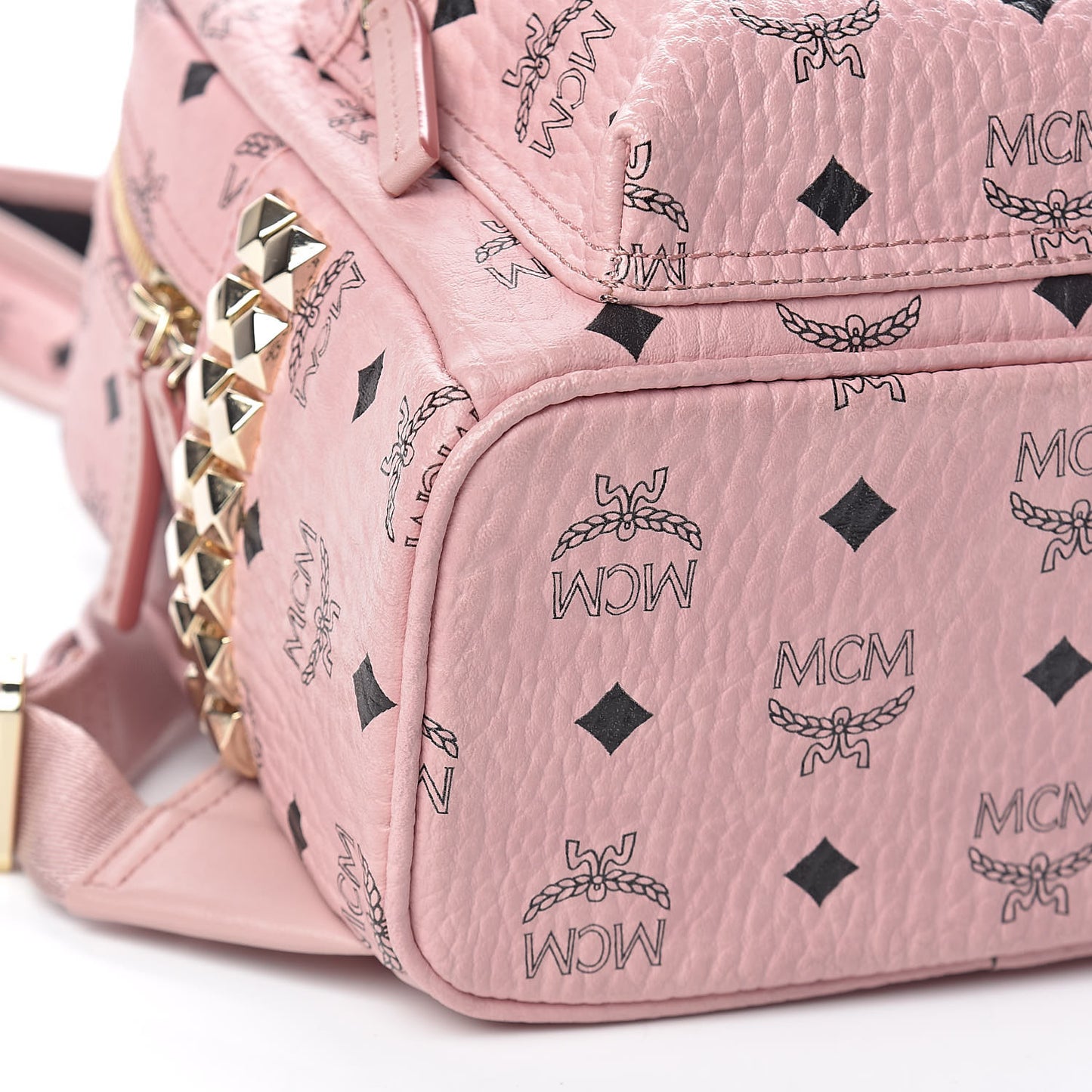 Visetos Side Stud Mini Stark Backpack Pink