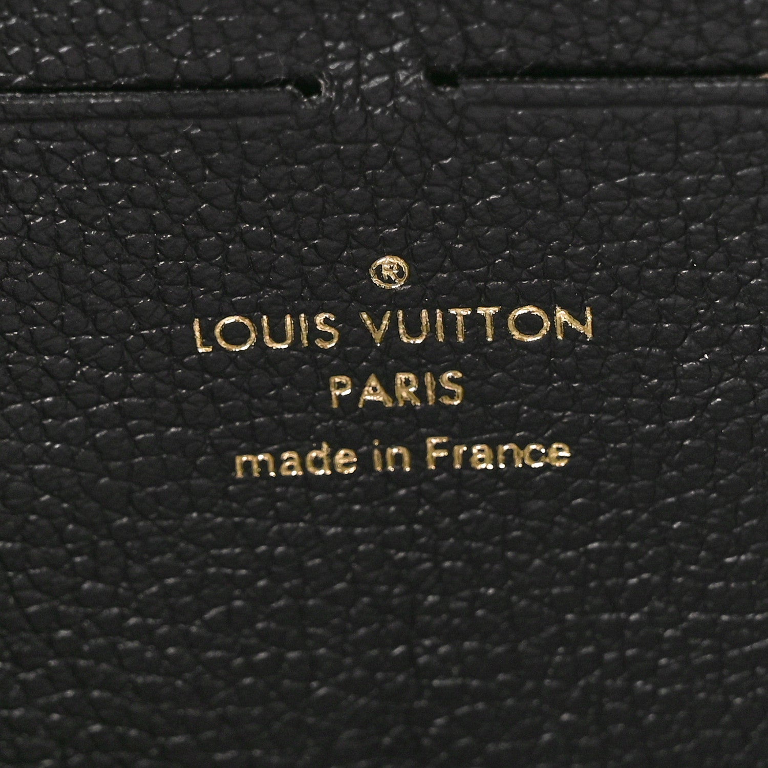 Louis Vuitton Empreinte Clemence Wallet Black 6 of 7