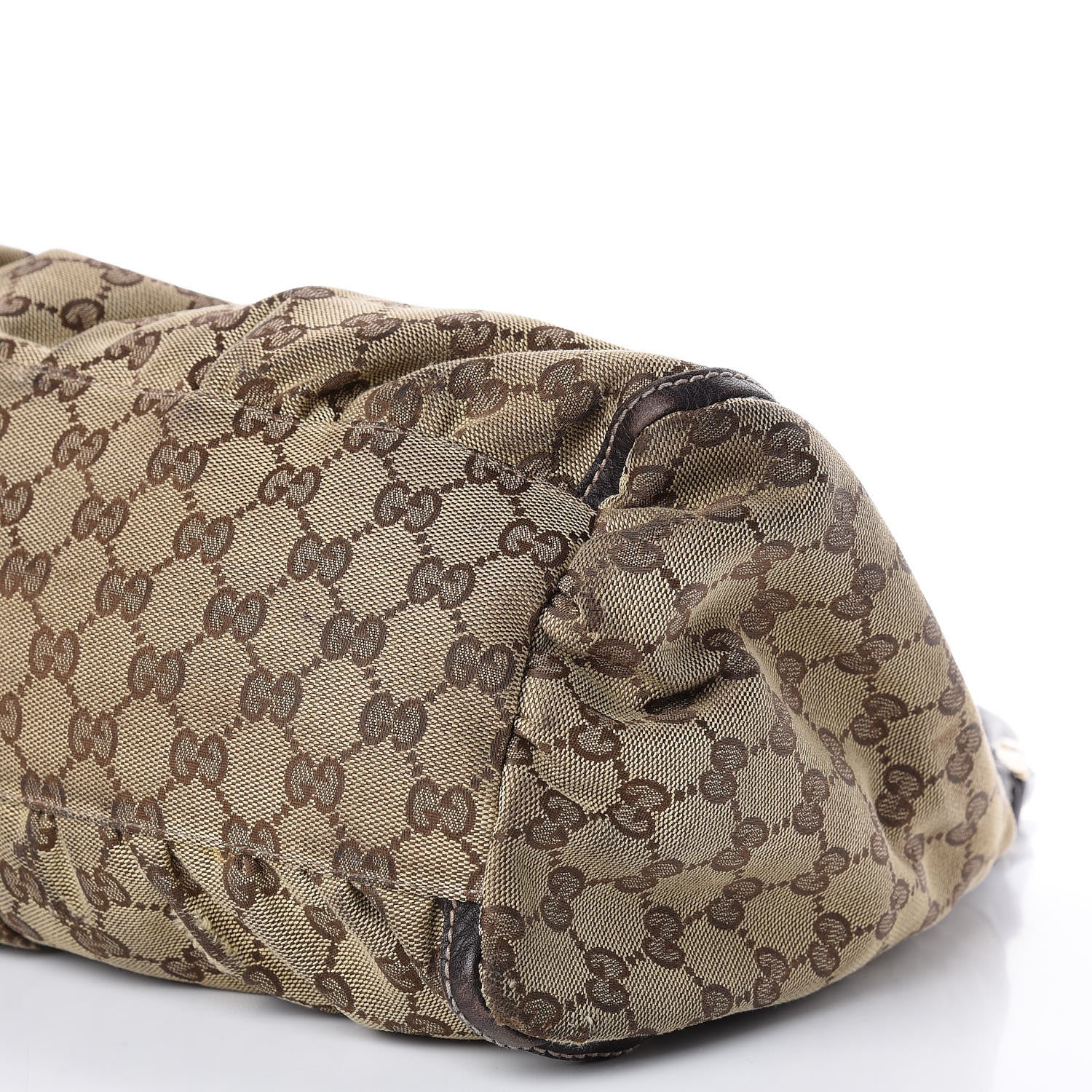 Gucci Monogram Large D Ring Hobo Dark Brown 9 of 10