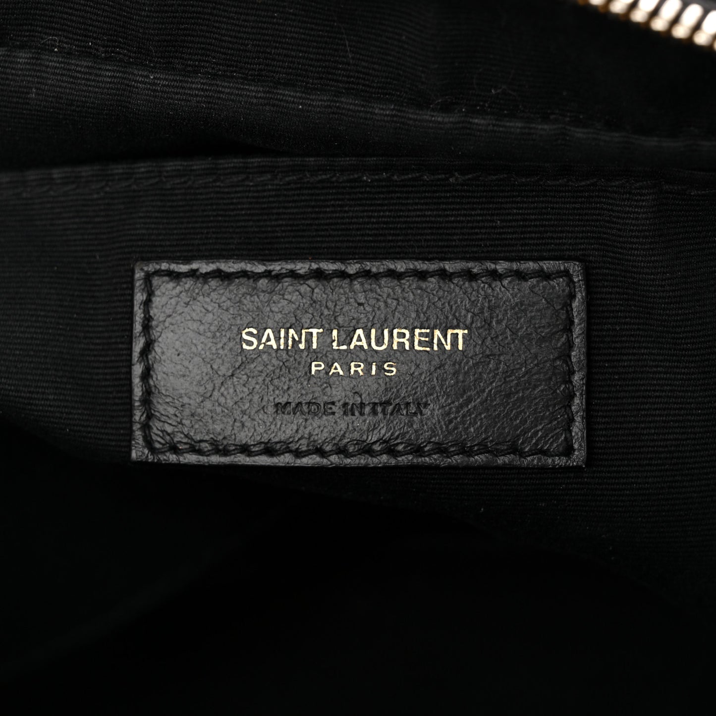 Calfskin Matelasse Monogram Lou Camera Bag Black