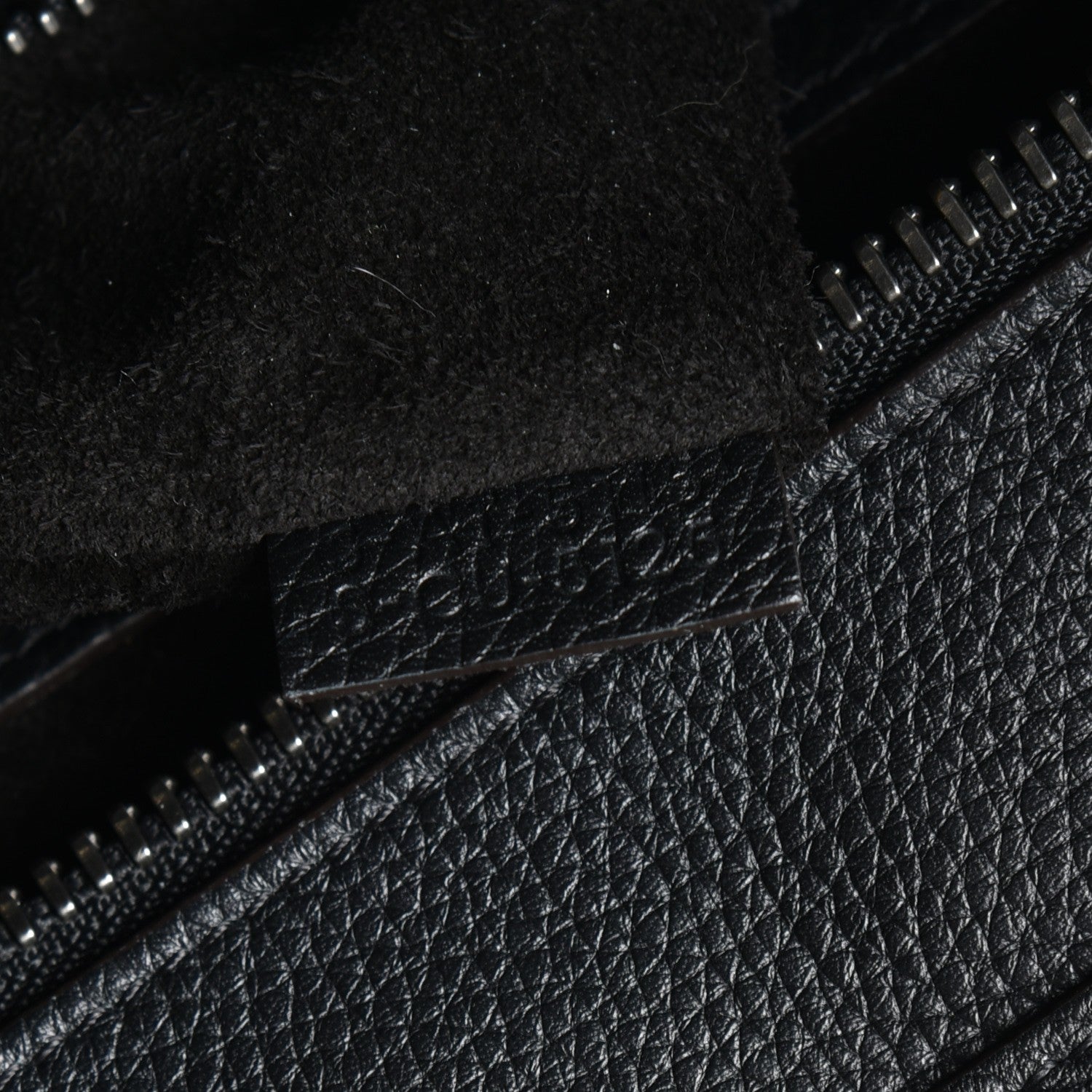 Celine Drummed Calfskin Mini Luggage Black 8 of 15