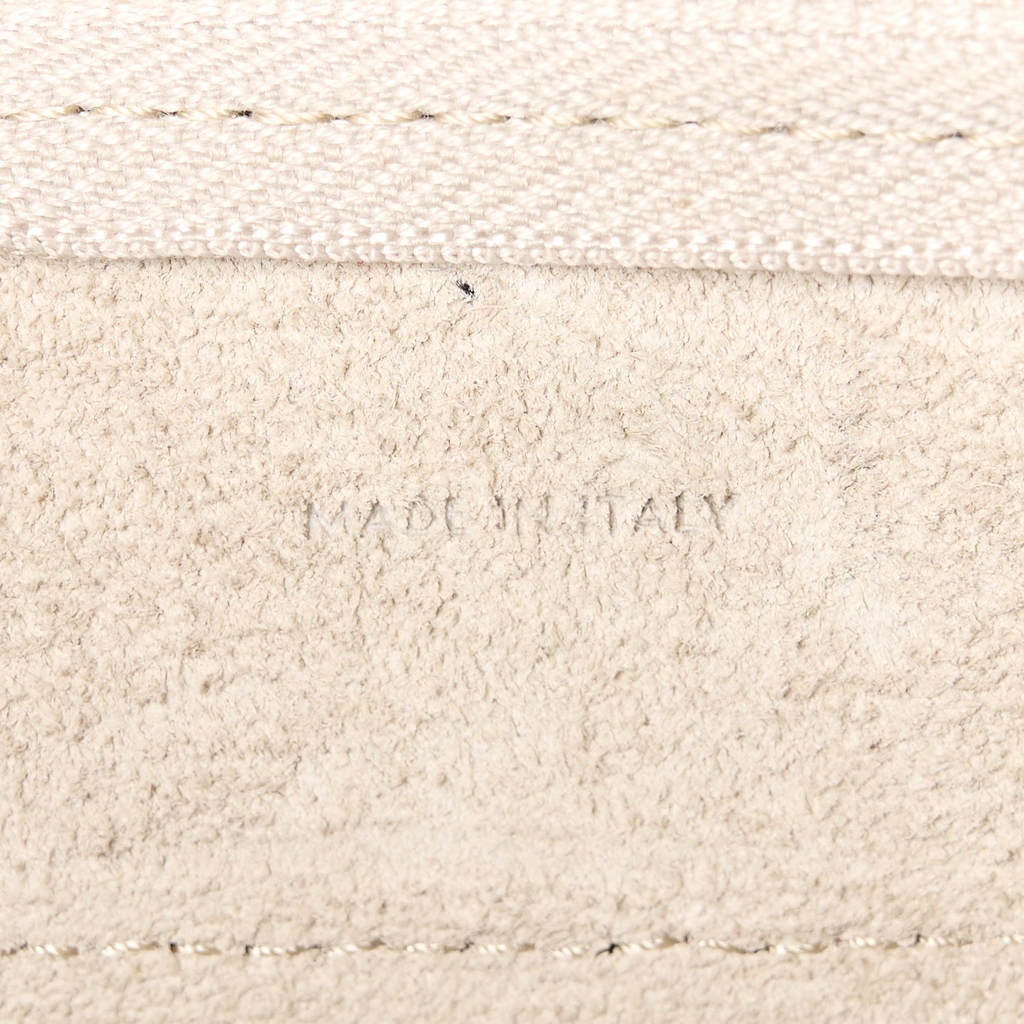 Grained Calfskin Nano Belt Bag Light Taupe