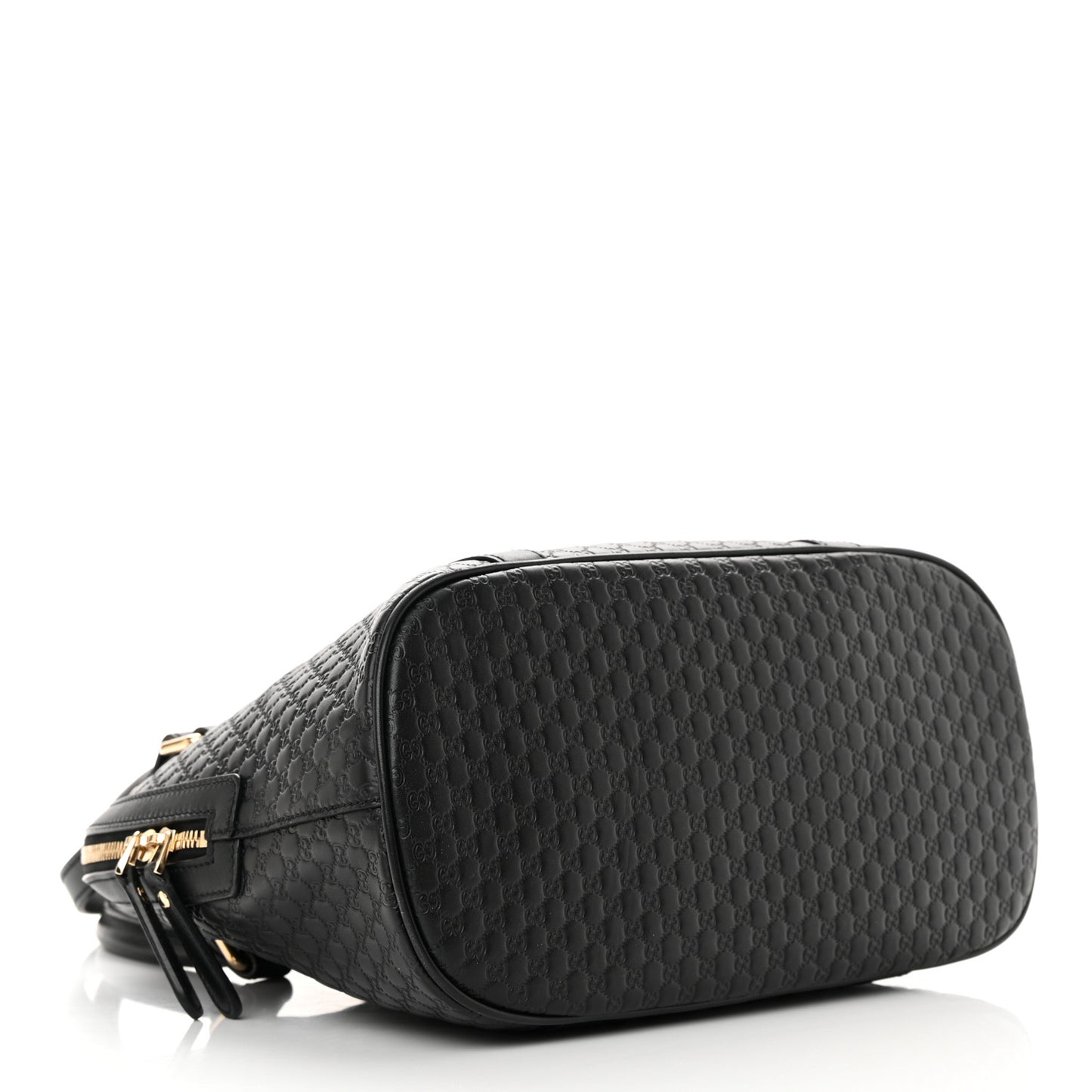 Microguccissima Medium Dome Bag Black