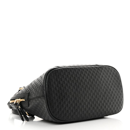 Gucci Microguccissima Medium Dome Bag Black 4 of 11