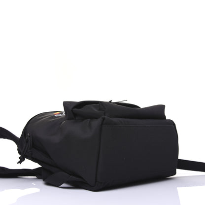 Balenciaga Nylon Embroidered You Are The World Explorer Backpack S Black 3 of 12
