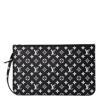 Louis Vuitton Monogram Giant Jungle Neverfull MM GM Pochette Black 1 of 7