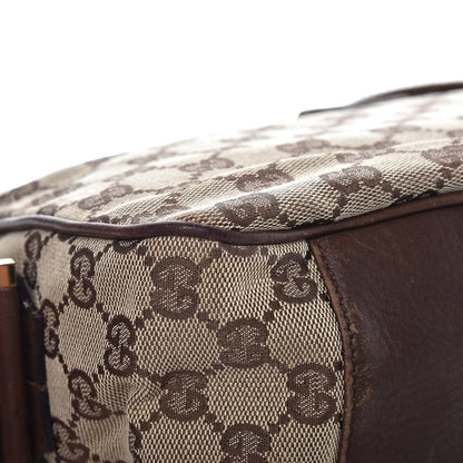 Gucci Monogram Hobo Brown 12 of 14