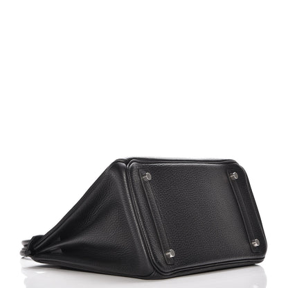 Hermes Taurillon Clemence Birkin 30 Black 4 of 29
