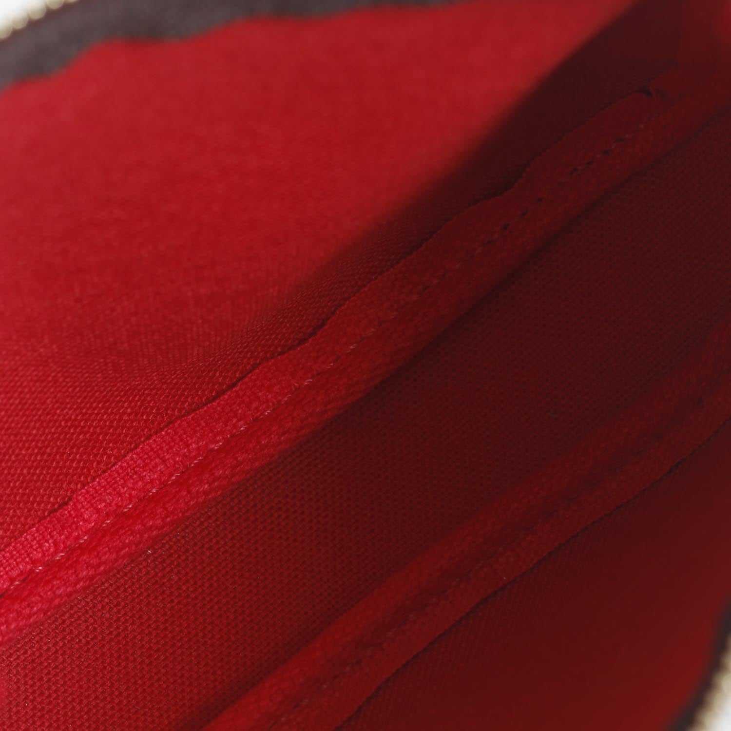 Louis Vuitton Damier Ebene Mini Pochette Accessories Bag 8 of 9