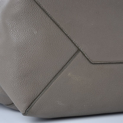 Celine Soft Grained Calfskin Small Belt Cabas Phantom Taupe 13 of 18