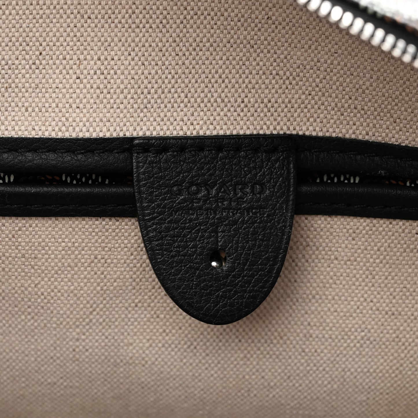Goyardine Artois PM Black