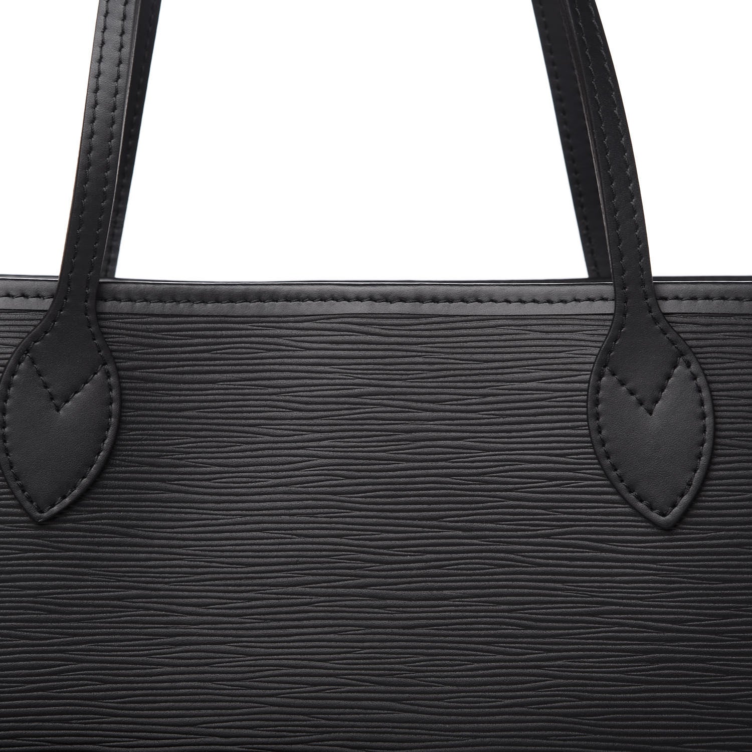 Louis Vuitton Epi Neverfull MM Black 9 of 10