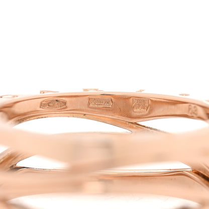 Bulgari 18K Rose Gold B.Zero1 Legend Three-Band Ring 63 10.25 4 of 4