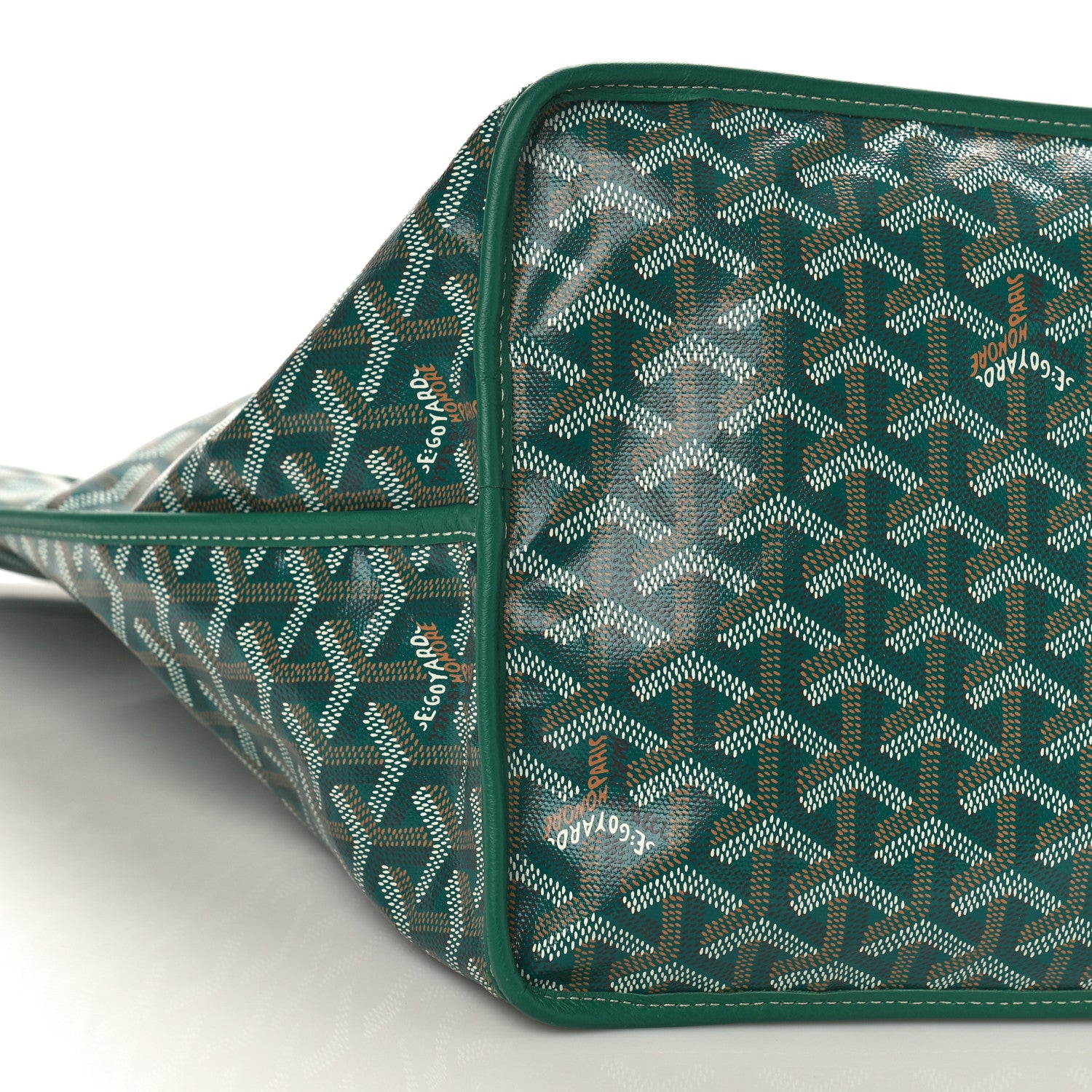 Goyard Goyardine Reversible Anjou GM Green 8 of 9