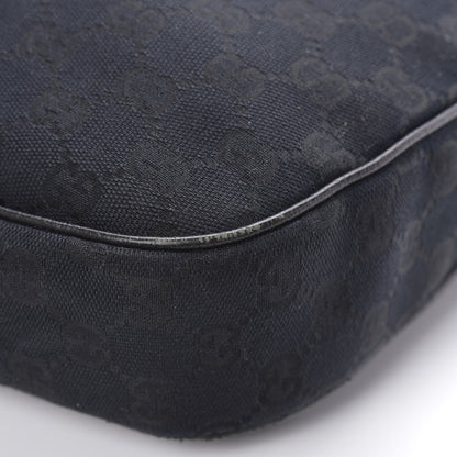 Gucci Monogram Medium Charmy Hobo Black 10 of 14