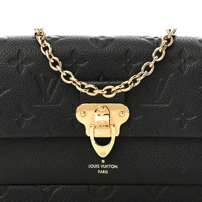Louis Vuitton Empreinte Vavin Chain Wallet Black 7 of 10
