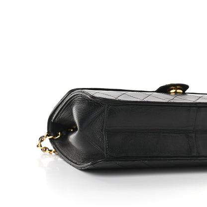 Chanel Lambskin Quilted Medium Single Flap Black 7 of 8