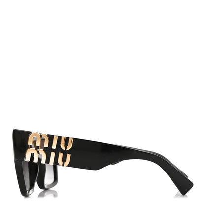 Miu Miu Acetate Glimpse Sunglasses SMU 10W Black 6 of 14
