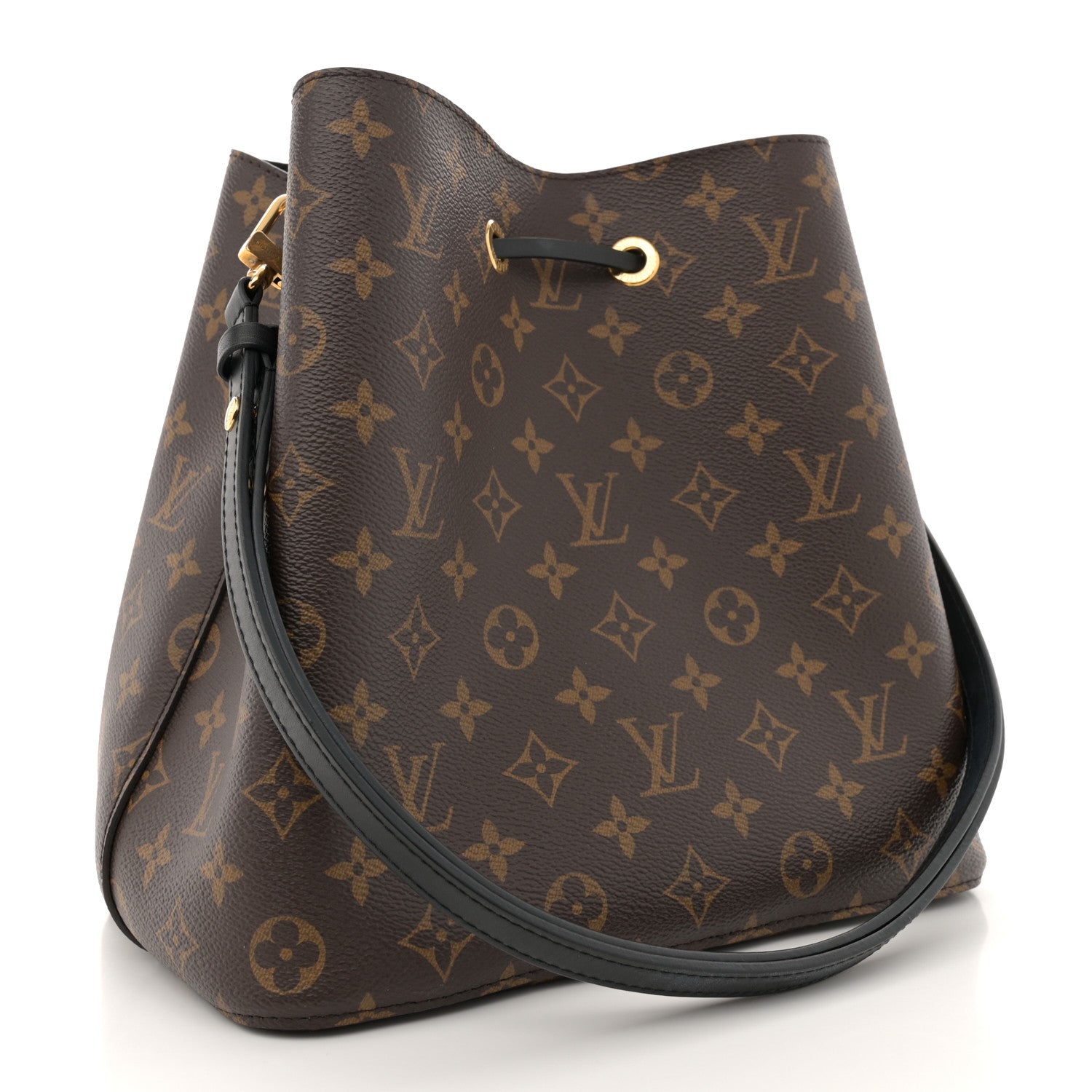 Louis Vuitton Monogram Neonoe MM Black 3 of 12