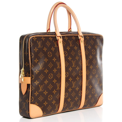 Louis Vuitton Monogram Porte-Documents Voyage Briefcase 3 of 7