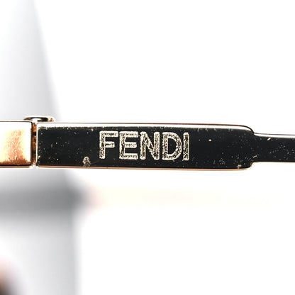 Fendi Metal Mirrored Eyeline Sunglasses FF 0193/S Matte Gold 7 of 7