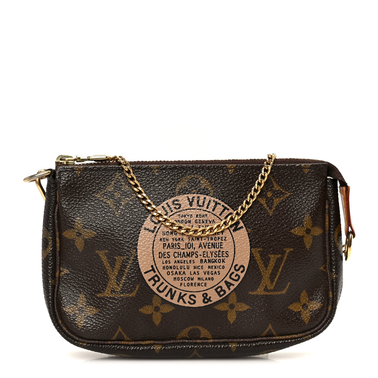 Louis Vuitton ポーチ Trunks & Bags ヴィンテージ Louis Vuitton Monogram Complice Trunks and Bags Mini Pochette