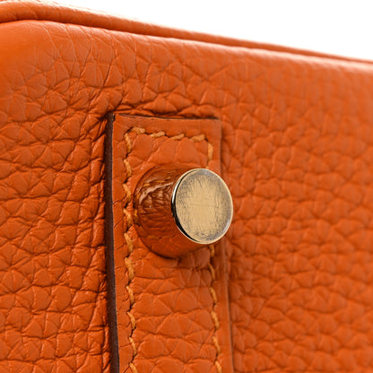 Hermes Taurillon Clemence Birkin 30 Abricot 14 of 20