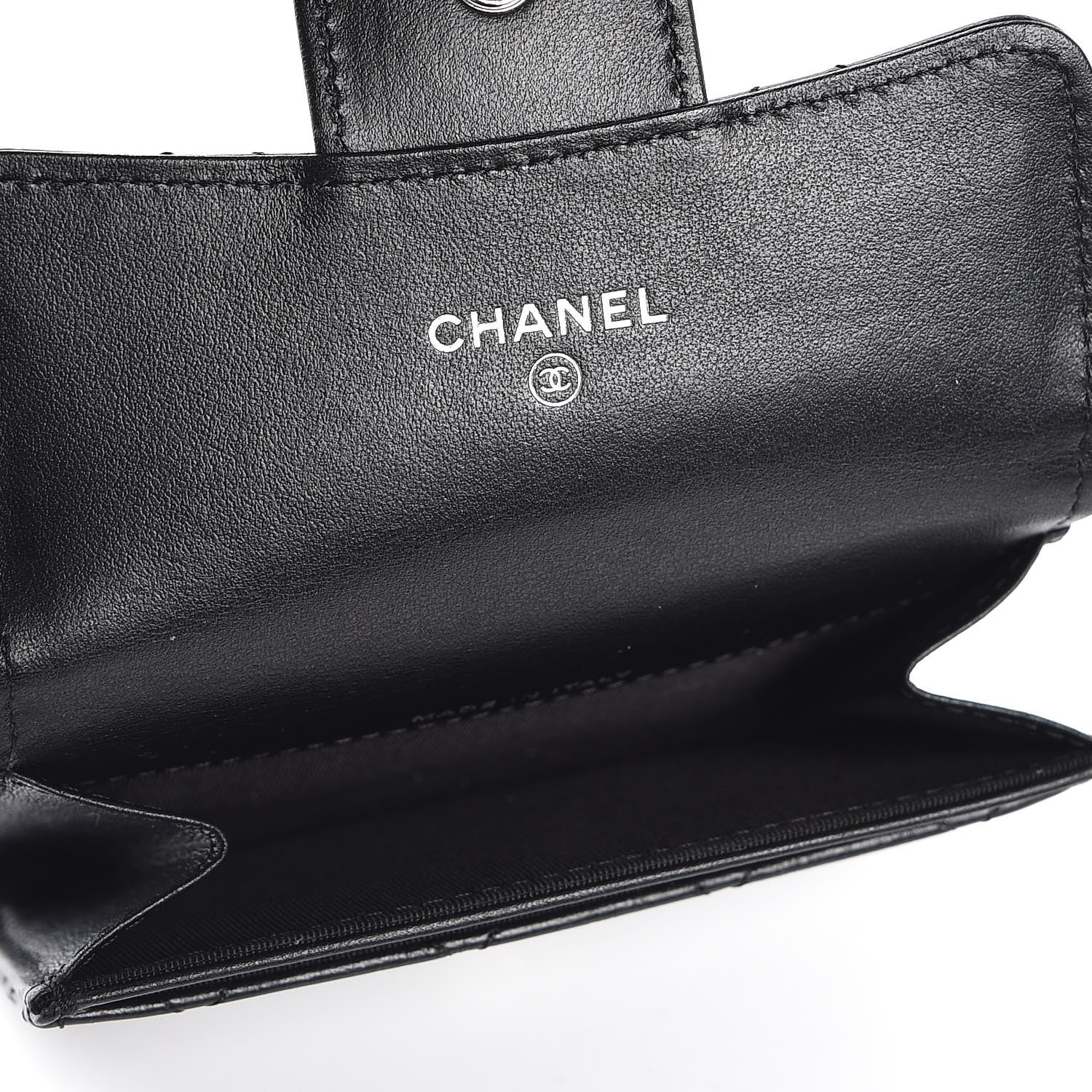 Chanel Aged Calfskin Quilted Reissue Flap Card Holder So Black 6 of 8