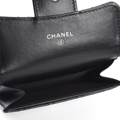 Chanel Aged Calfskin Quilted Reissue Flap Card Holder So Black 6 of 8