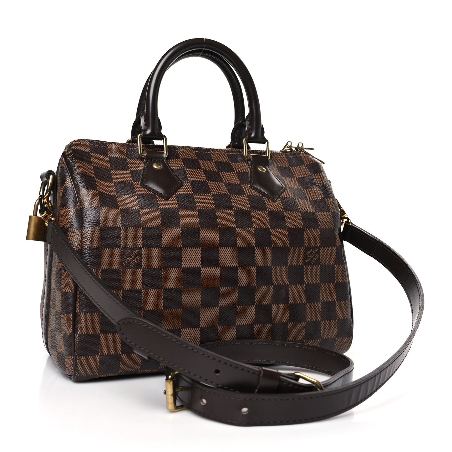 Damier Ebene Speedy Bandouliere 25