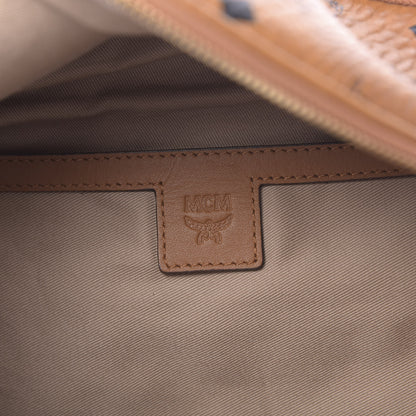 MCM Visetos Medium Belt Bag Cognac 6 of 9
