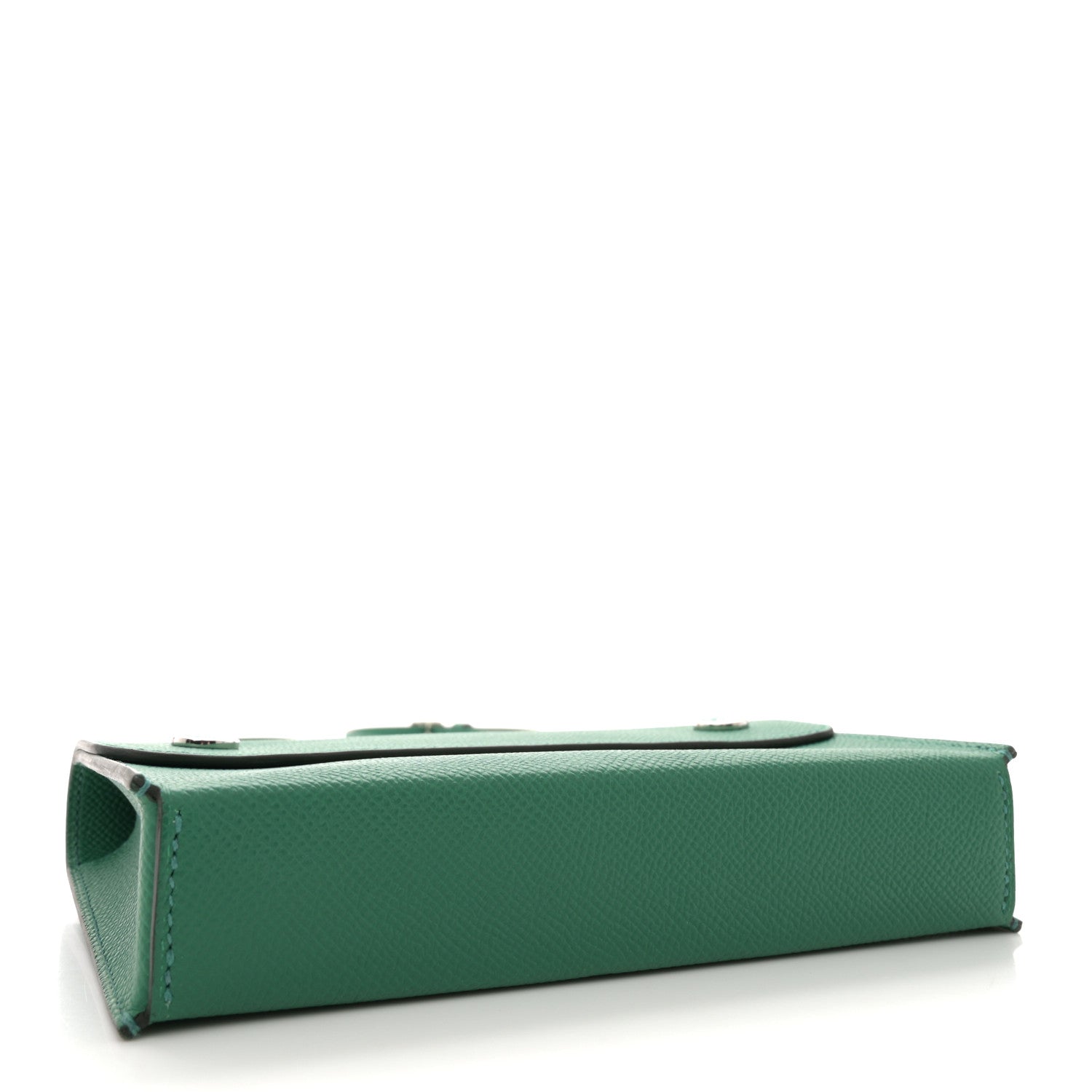 Hermes Epsom Hermesnap Wallet Vert Vertigo 4 of 11