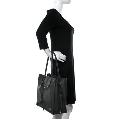 Balenciaga Veau Papier A5 Zip Around Tote Gris Fossile 2 of 18