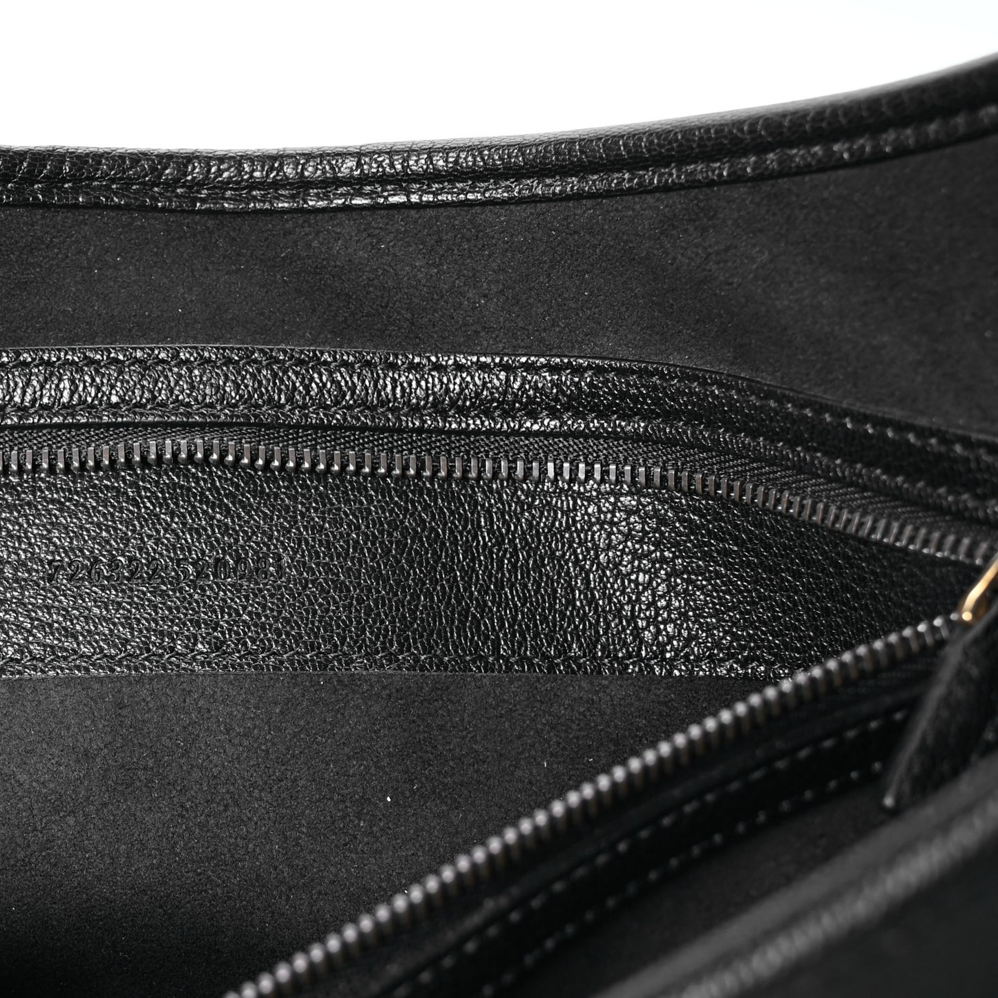 Goatskin Large Aphrodite Shoulder Bag Black