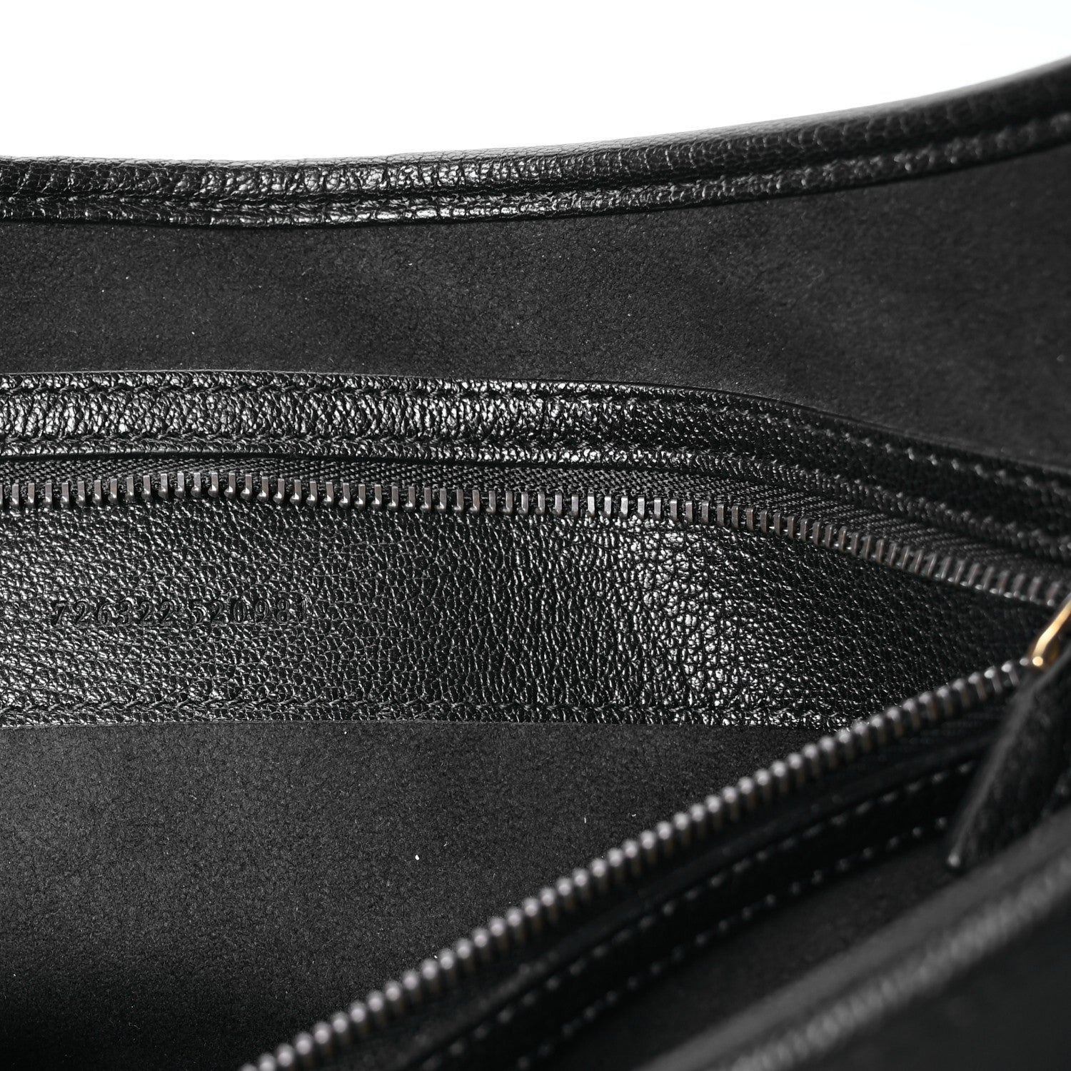 Gucci Goatskin Large Aphrodite Shoulder Bag Black 7 of 11