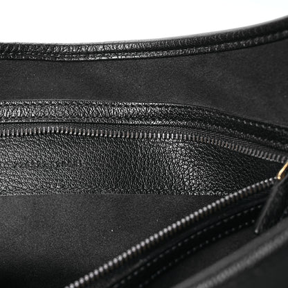 Gucci Goatskin Large Aphrodite Shoulder Bag Black 7 of 11