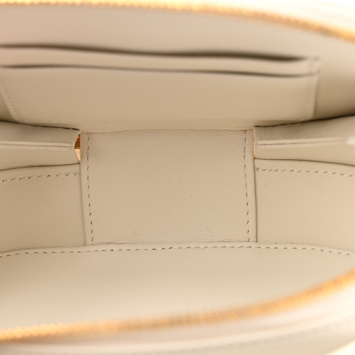 Christian Dior Calfskin CD Signature Oval Crossbody Camera Bag Latte 5 of 12