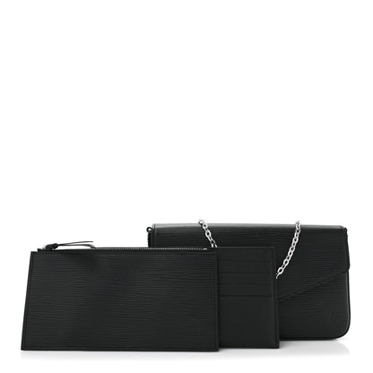 Louis Vuitton Epi Pochette Felicie Black 1 of 13