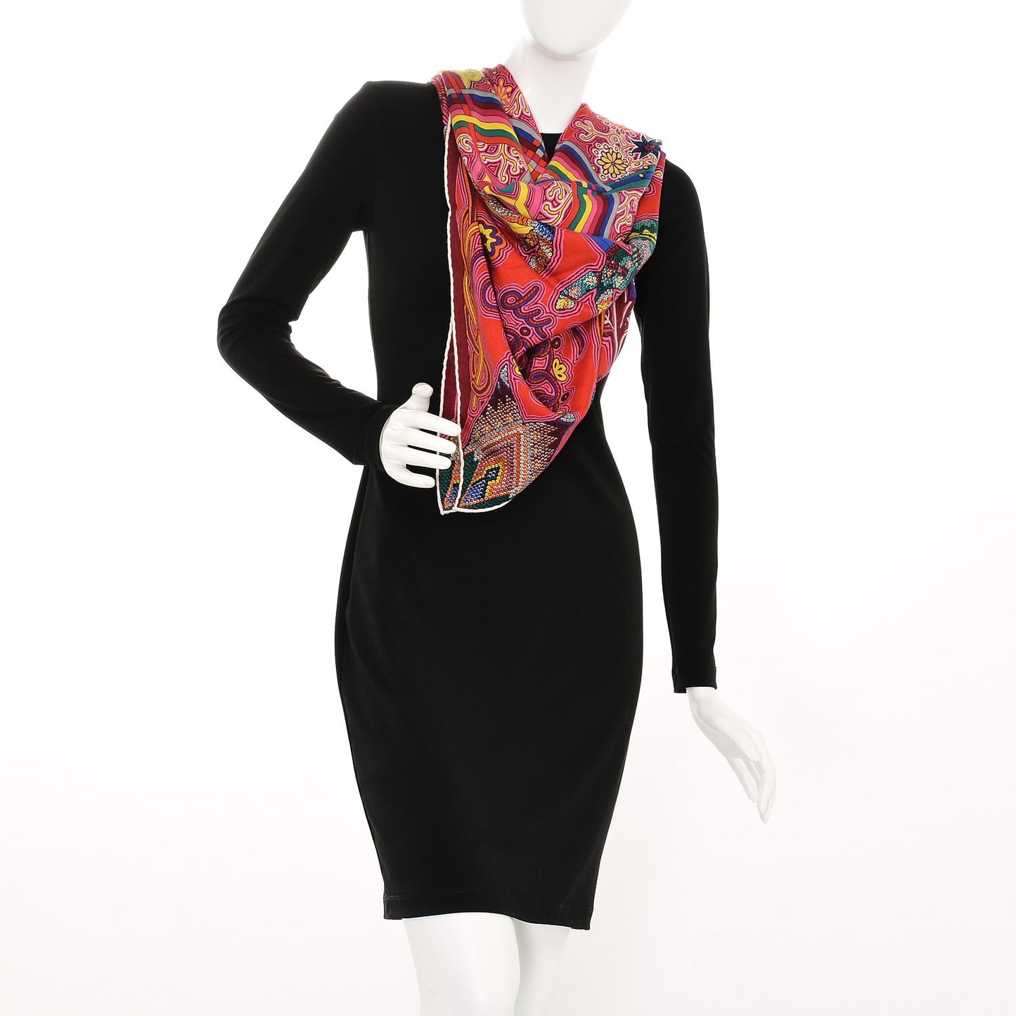 Cashmere Silk L'Arbre Du Vent Shawl 140