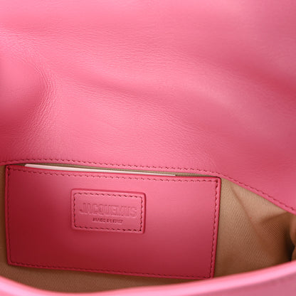 Jacquemus Padded Lambskin Le Petit Bambimou Neon Pink 6 of 9