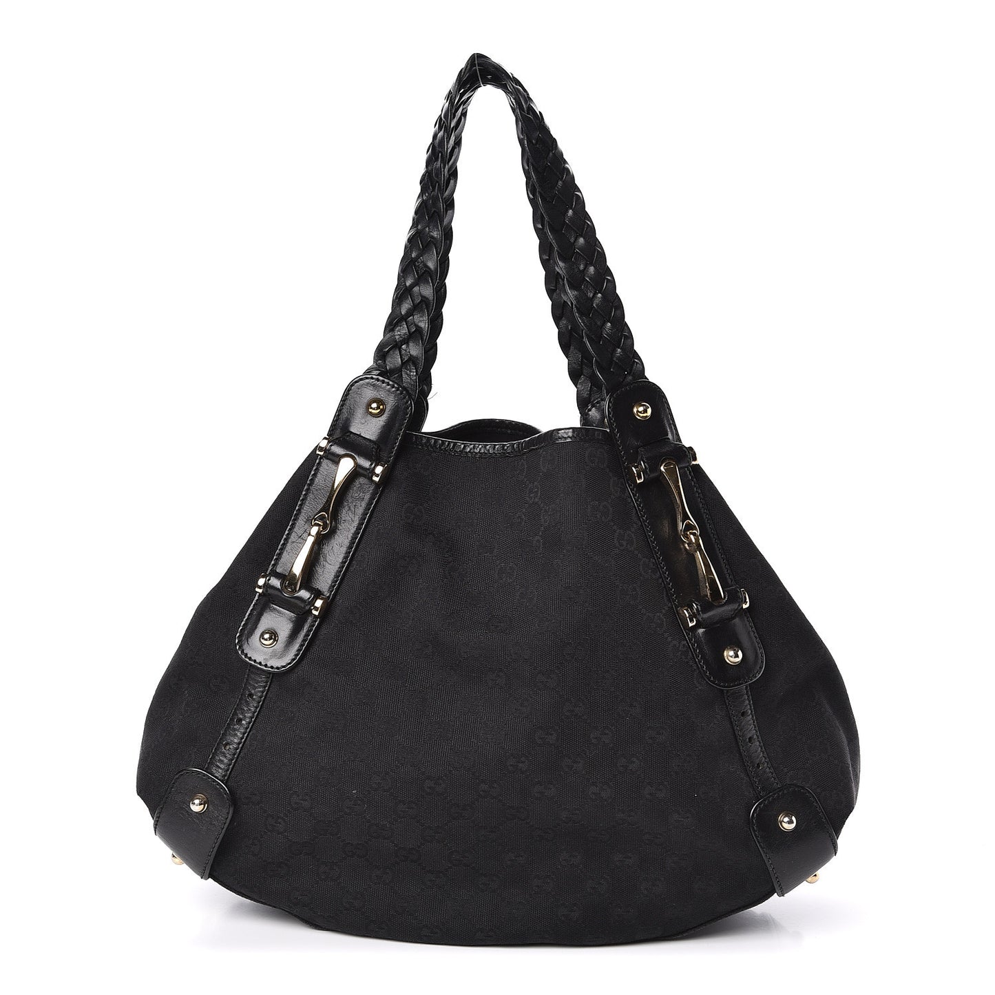 Monogram Small Pelham Shoulder Bag Black