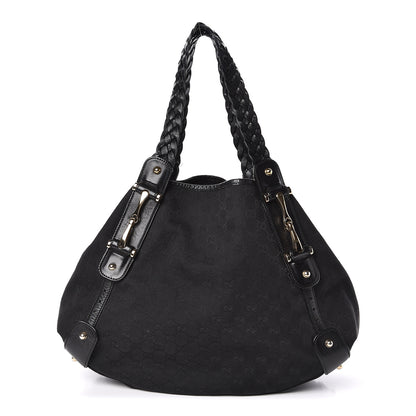 Gucci Monogram Small Pelham Shoulder Bag Black 1 of 12