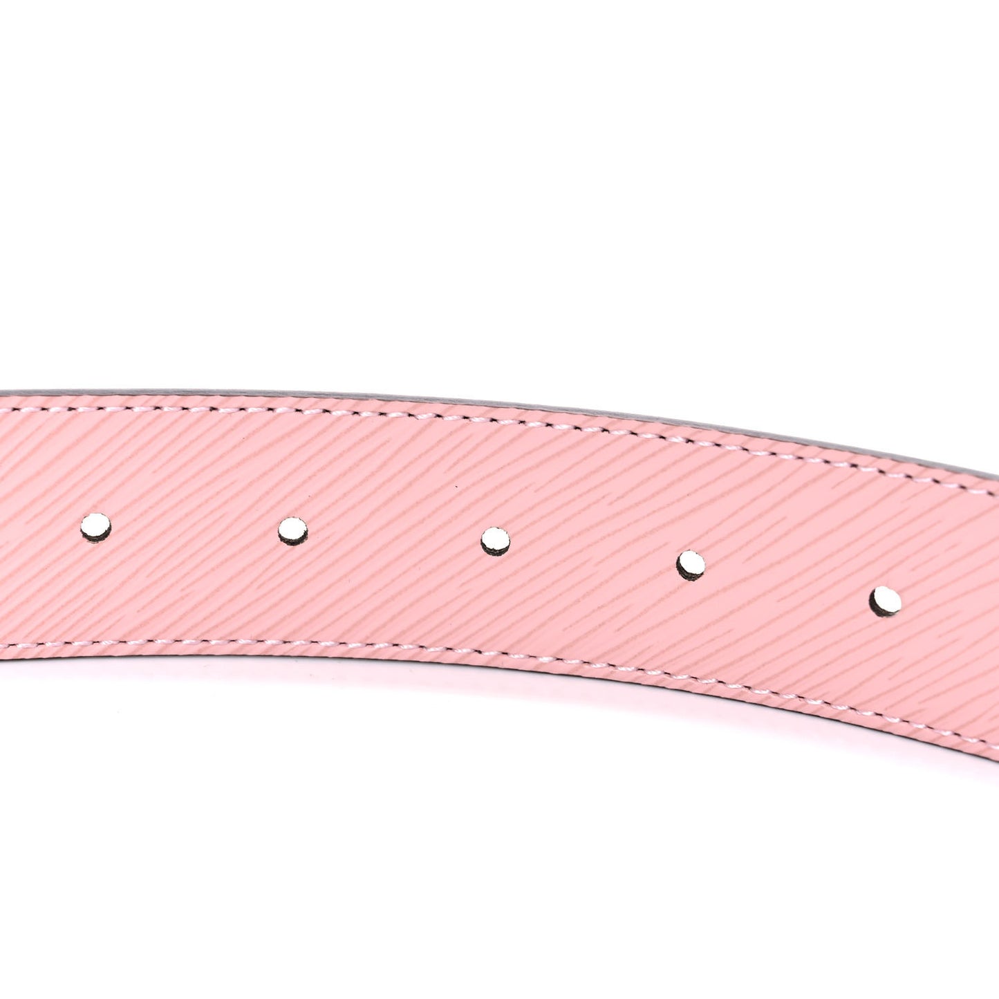 Monogram Epi 35mm LV Circle Reversible Belt 80 32 Rose Ballerine