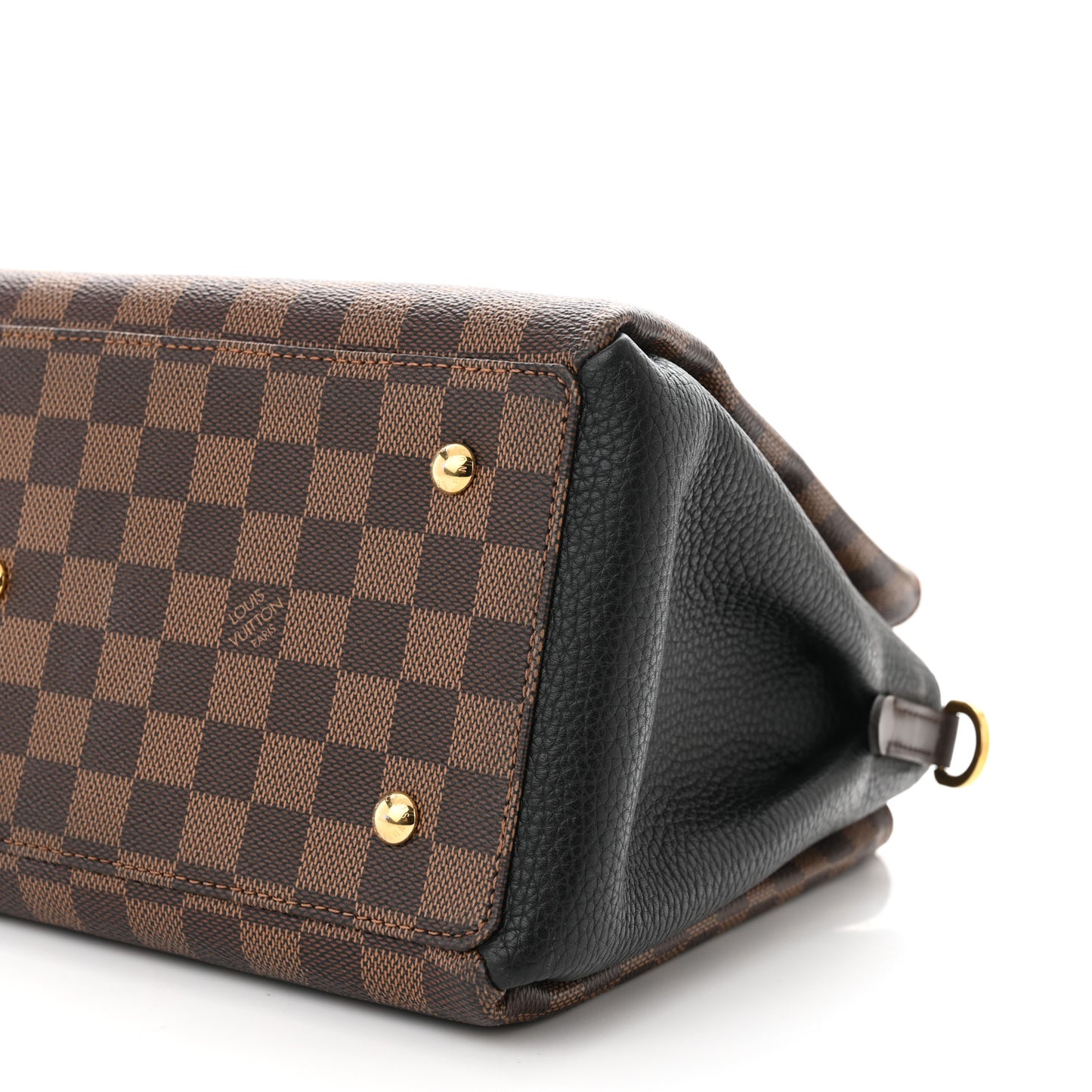 Cuir Taurillon Damier Ebene Normandy Black