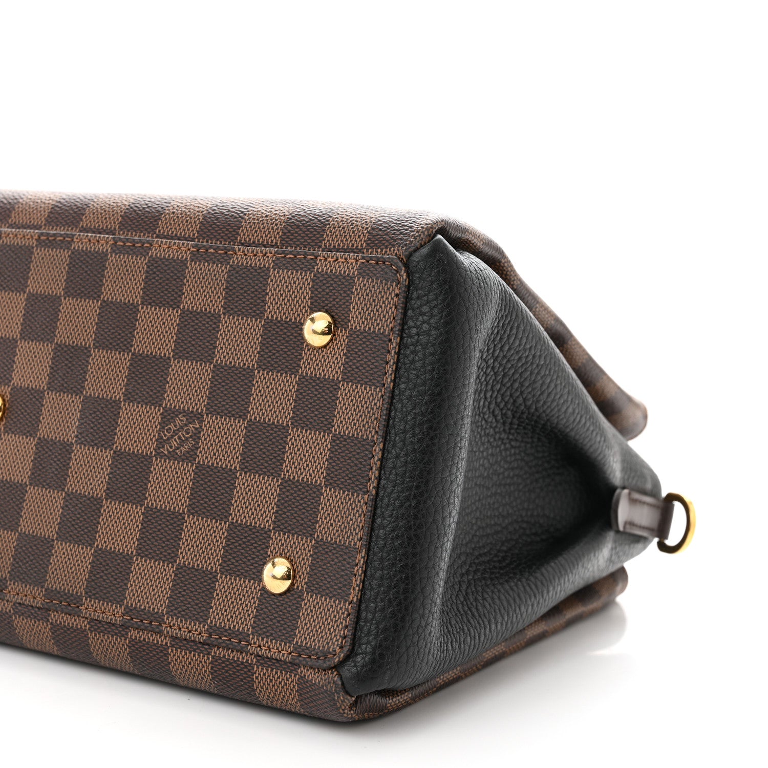 Louis Vuitton Cuir Taurillon Damier Ebene Normandy Black 10 of 13