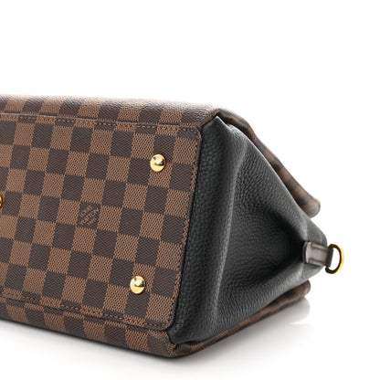 Louis Vuitton Cuir Taurillon Damier Ebene Normandy Black 10 of 13