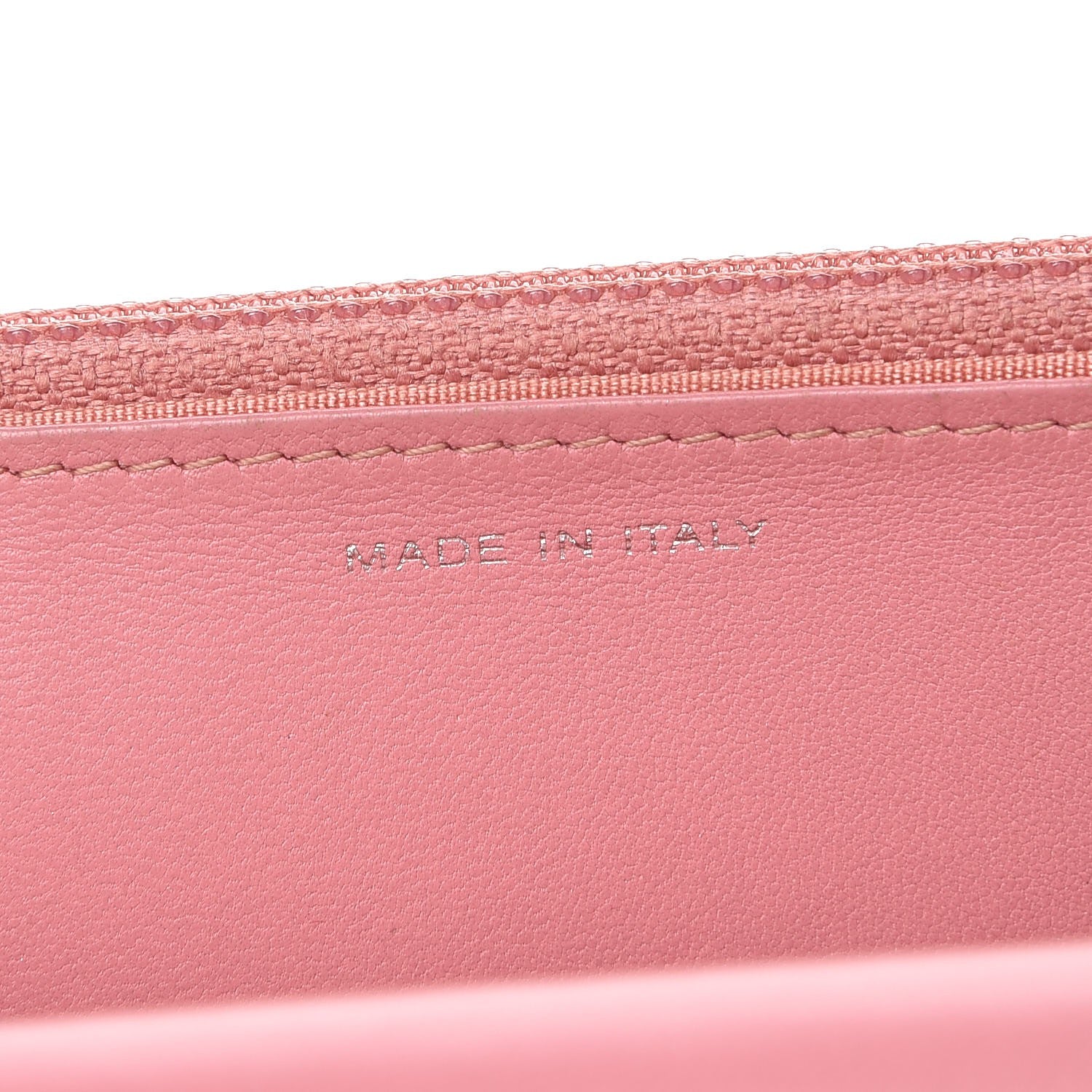 Chanel Lambskin Quilted Crossing Wallet on Chain WOC Pink 7 of 10
